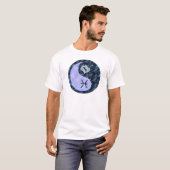 Pisces Yin Yang T-shirt (Voorkant volledig)