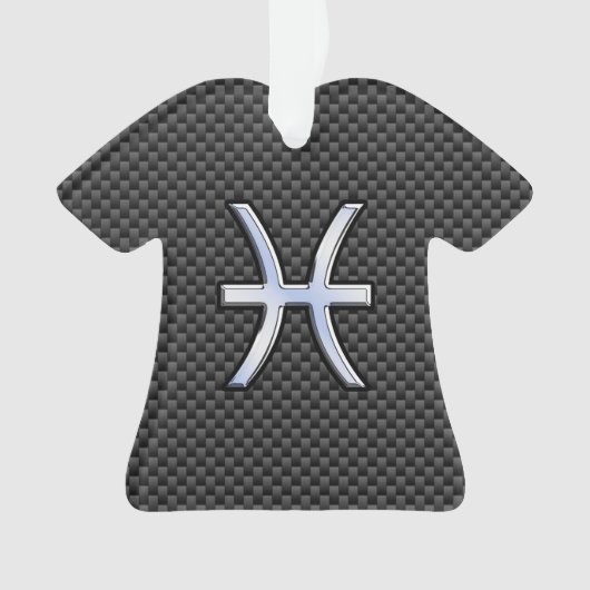 Pisces Zodiac Connexion en fibre de carbone (devant)