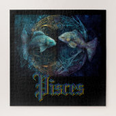 Pisces Zodiac Legpuzzel (Verticaal)