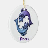 Pisces Zodiac Ornament (Rechts)