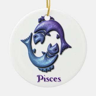 Pisces Zodiac Ornament