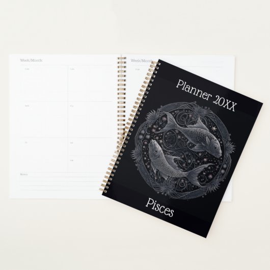 Pisces Zodiac Planner (Devant avec enveloppe)