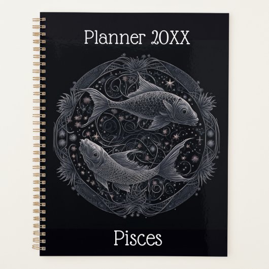 Pisces Zodiac Planner (Devant)