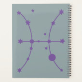 Pisces Zodiac Sign Calendar Planner (Achterkant)