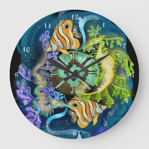 Pisces Zodiac Sign Grote Klok