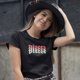 Pisces Zodiac Sign | Licht groene kleur T-shirt
