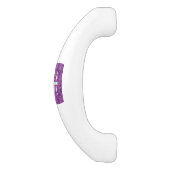 Pisces Zodiac Sign on Pink Digital Camo Keramische Kastgreep (Zijkant)