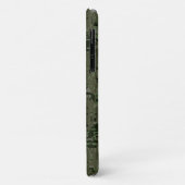 Pisces Zodiac Sign on Woodland Camouflage Case-Mate iPhone Case (Achterkant/links)