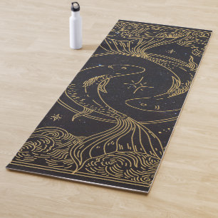 Pisces Zodiac Sign Yoga Mat