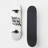 Pisces Zodiac Skateboard (Voorkant)