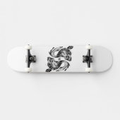 Pisces Zodiac Skateboard (Horizontaal)