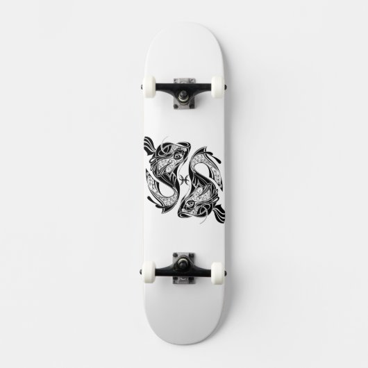 Pisces Zodiac Skateboard (Voorkant)