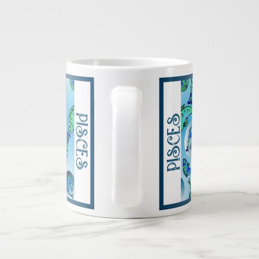 Pisces Zodiac Spécialité Mug (Dos)