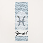 Pisces Zodiac Symbol Element door K Yoncich Yogamat (Voorkant)