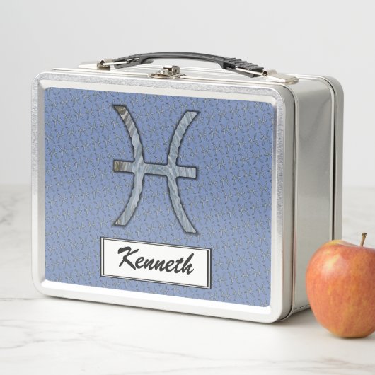 Pisces Zodiac Symbol Element van Kenneth Yoncich (In situ)