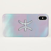 Pisces Zodiac Symbol Moeder van stijl Pearl Case-Mate iPhone Case (Achterkant (horizontaal))