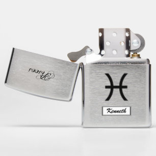 Pisces Zodiac Symbol Standard van Kenneth Yoncich
