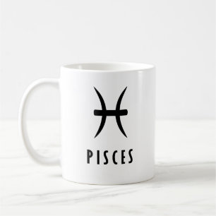 Pisces zodiac-teken koffiemok