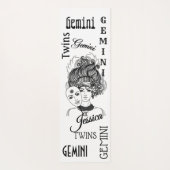 Pisces Zodiac Yoga Mat (Achterkant)