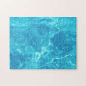 Piscine aquatique Amusement | Bleu | Puzzle (Horizontal)
