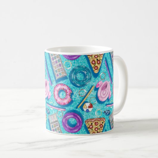 Piscine Café Mug (Devant droit)