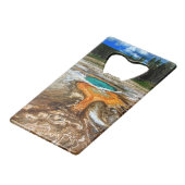 Piscine de courant ascendant de Yellowstone (Dos Angle)