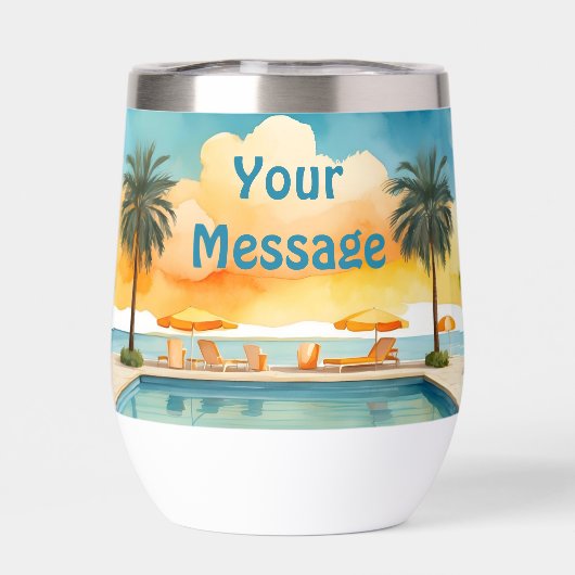 Piscine d'eau fête d'été (Arrière)