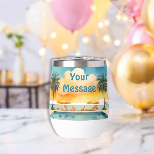 Piscine d'eau fête d'été