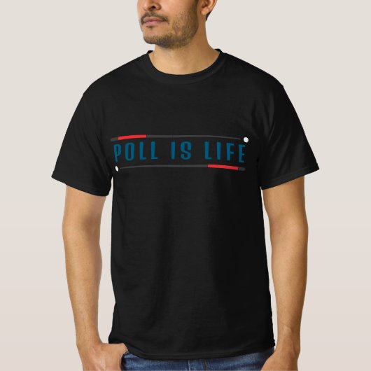 piscine est vie Basic Dark T-Shirt (Devant)