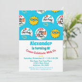 Piscine Fête Anniversaire Invitation Piscine Été (Debout devant)