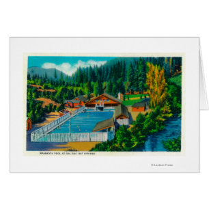 Piscine gigantesque au solénoïde Duc Hot Springs