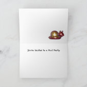 Piscine Invitation with Moonies Cutie Pie (Intérieur)