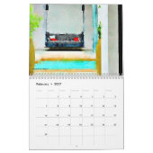 Piscines Cool - Calendrier d'art de 12 mois pour 2 (Feb 2027)