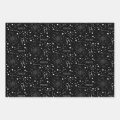 Pisesset van 3 papierbladen voor overvulling inpakpapier vel (Voorkant)