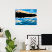 Pisew Falls Provincial Park | Canada Poster (Thuiskantoor)