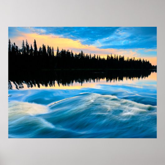 Pisew Falls Provincial Park | Canada Poster (Voorkant)