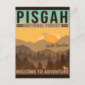 Pisgah National Forest North Carolina Briefkaart (Voorkant)