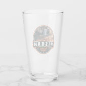 Pisgah National Forest North Carolina Emblem Glas (Achterkant)