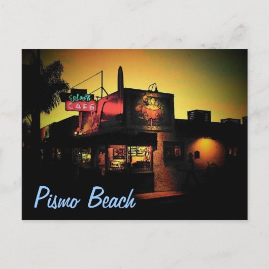 Pismo Beach Briefkaart (Voorkant)