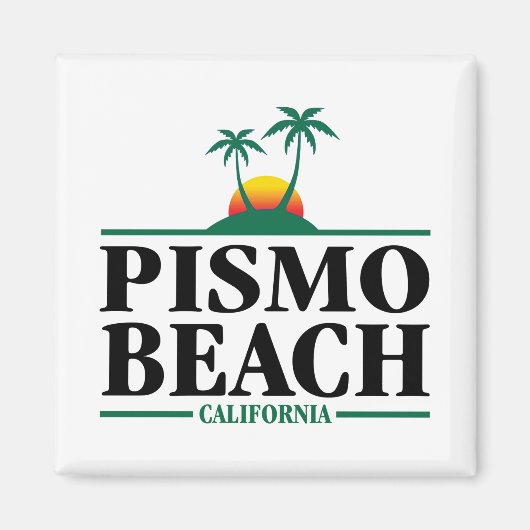 Pismo Beach California Magneet (Voorkant)