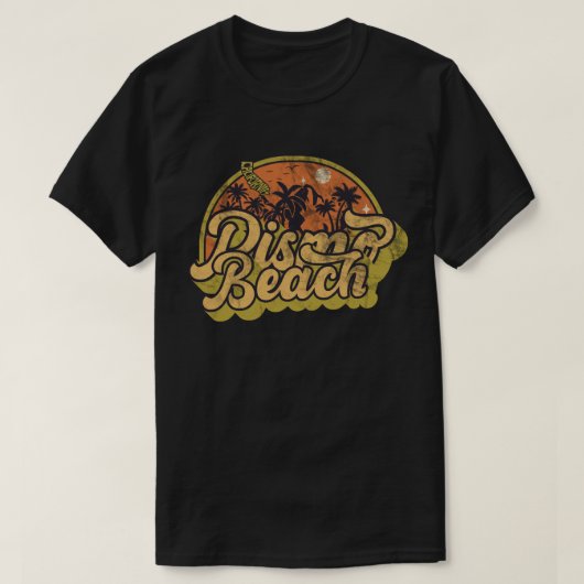 Pismo Beach, California T-shirt (Design voorkant)