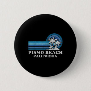 Pismo Beach Californië Familie Zomer Vakantie Vint Ronde Button 5,7 Cm