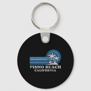 Pismo Beach Californië Familie Zomervakantie Vint Sleutelhanger