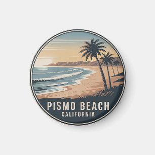 Pismo Beach, Californië Reizen in het Verleden Magneet