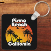 Pismo Beach Californië Sleutelhanger (Achterkant)