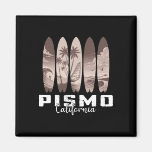 Pismo Beach Californië Surfplank Mannen Vrouwen Su Magneet