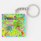 Pismo Beach Mind Focus Keychain (Achterkant)