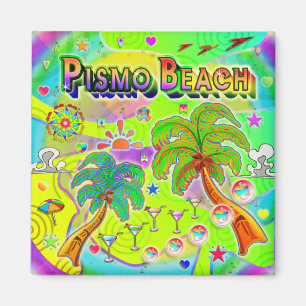 Pismo Beach Mind Focus Magnet Magneet