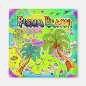 Pismo Beach Mind Magnet (Devant)