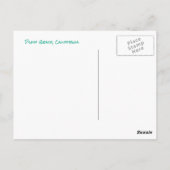 Pismo Beach Travel Briefkaart (Achterkant)